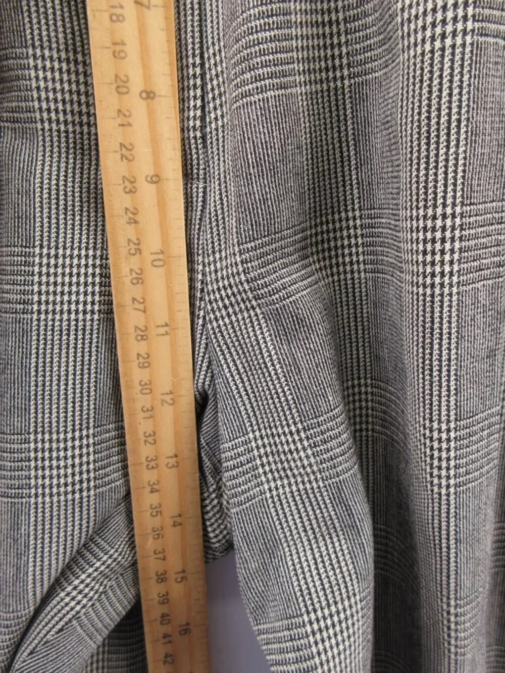 VGT Christian Dior Suit 12 Wool 2 Piece Pants Houndstooth USA 30X30 *